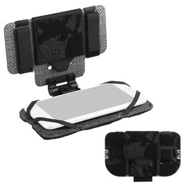 Zhongren Tactical Plate Carrier MOLLE Vest Phone Holder Universal Cell Phone Chest Mount Pouch Adjustable Foldable Navigation Phone Board Attachment for 4.7"-6.7" Outdoor Sports (BK-Camo)