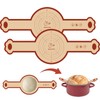 Silicone Bread Sling, 2 Pack Non-Stick & Easy to Clean
