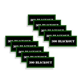 Speed Demon Hot Rod Shop Ammo Can Labels .300 Blackout Ammunition Decals for .300 Blackout - 10 Pack Adhesive Vinyl 3"x1.15"