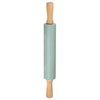 HARFINGTON Silicone Rolling Pins for Baking 17 Inch Wooden Handle