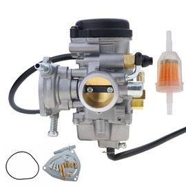 YJGZSVK Carburetors Fit For 2000-2002 Suzuki King Quad 300 LTF300F 4x4 2000-2002 Quad Runner 250 LT-F250 Replace Part Number 13200-39D22 13200-39D42