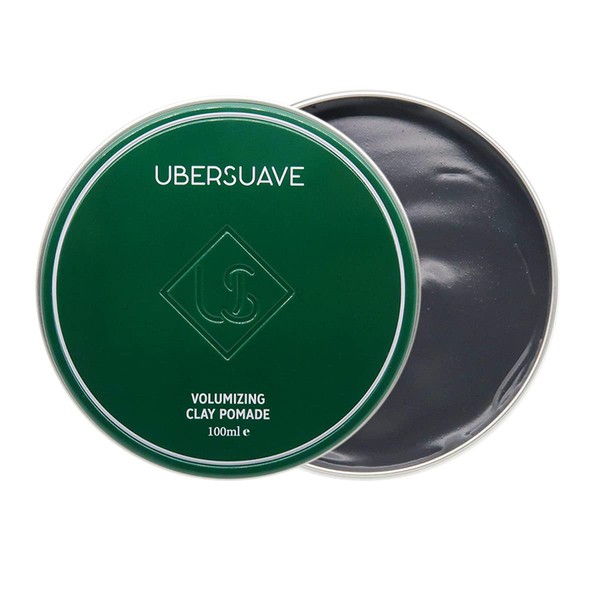 ubersuave | Volumizing Clay Pomade For Men | Long-Lasting Strong