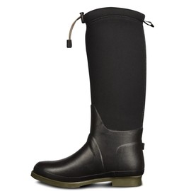 Ovation Women's Mudster Comfort Rider Boot Round Toe Black 9 B