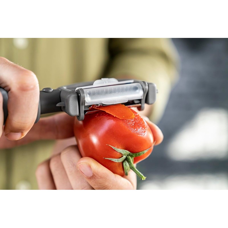 ZWILLING Z-Cut 5-in-1 Peeler, Length: 19 cm, Suitable for Left