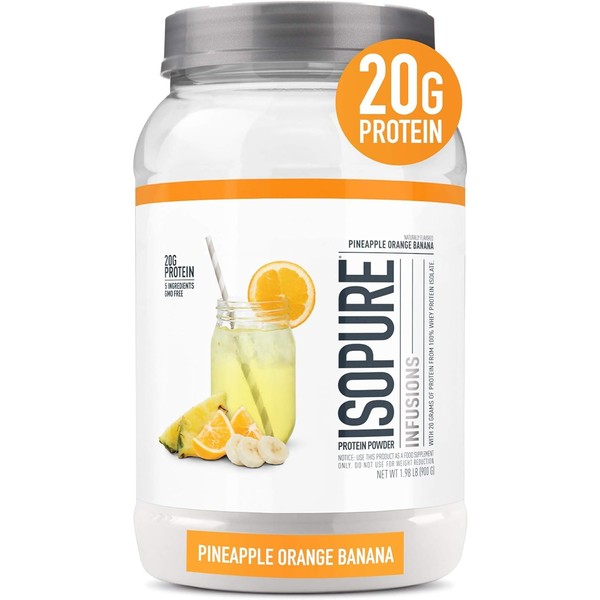 Isopure Isopure Clear Whey Isolate Protein Powder Infusions, Lactose Free,
