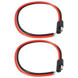 Create idea 2 x 12V Radio Power Cable Compatible with Motorola DM1400, DM3400, DM3600, DM4400e, DM4600e, GM340, GM360, GM380