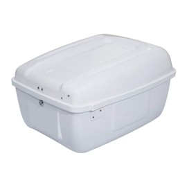 TCT-MOTORPARTST Saddlebag Pack Trunk Top Box Trunk Fit For Harley 2008-2014 Road King Police FLHP Electra Glide Police FLHTP All Harley FLHP FLHTP Models ABS