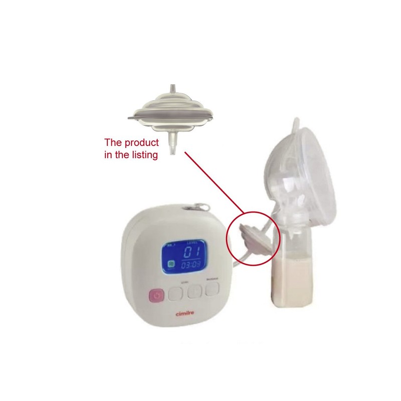 Protector de reflujo de vástago mediano Maymom para doble bomba