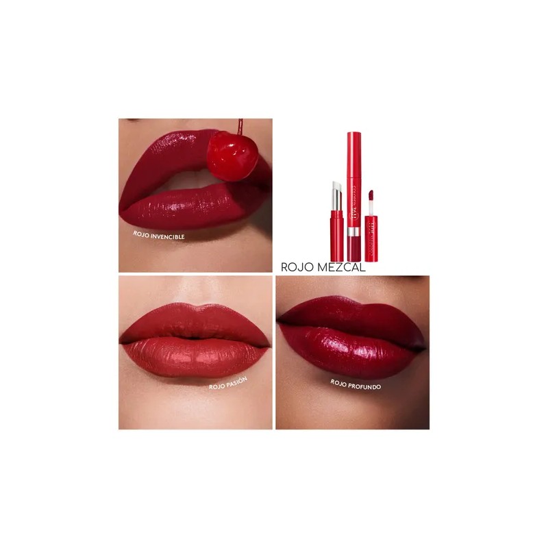 Labial Dúo Tattoo Indeleble Esika Colorfix (set 5 Labiales)