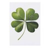 'Four Leaf Clover ' Temporary Tattoo - Water Resistant, Skin-Safe,
