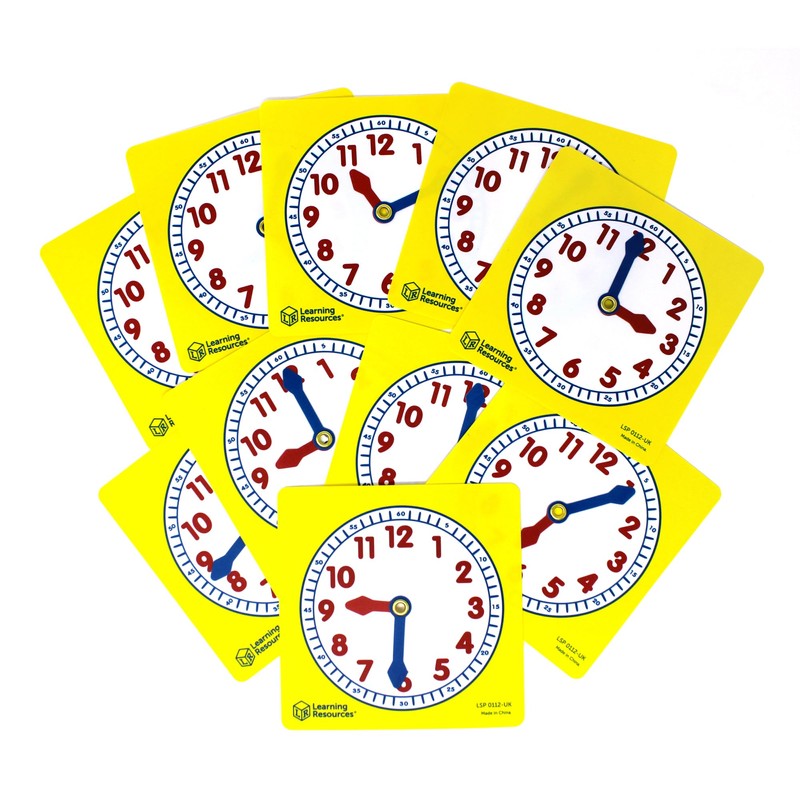 Learning Resources LSP0112-UK Student Dials (Set of 10) Multi