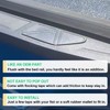 JKCOVER Bed Rail Stake Pocket Covers Compatible with Chevy Silverado/GMC