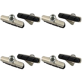 DiscoBrakes Campagnolo Record Titaniun-Effekt, Straßenbremsbeläge, Blocks 55 mm, 4 Paar (8 Stück)