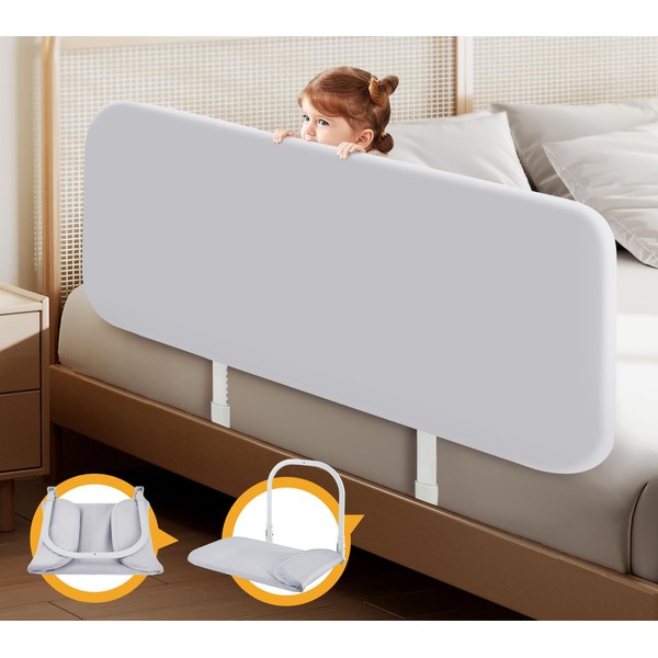 strenkitech Portable Bed Rails for Toddler: travel Baby Bed Rail