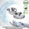 Sesama Reusable Coffee Capsules Pods for Nespresso VertuoPlus Vertuoline Series