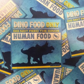 Jurassic Park / World Edition Magnet - DINO FOOD ONLY VERSION