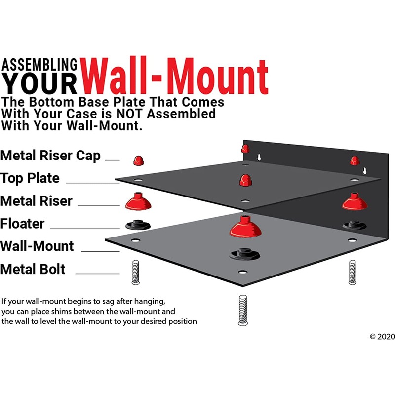 Better Display Cases Versatile Acrylic Display Case - Medium Square