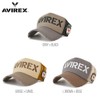 AVIREX Big Logo Embroidered Mesh Cap, multicolor (gray / black)