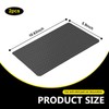 awlbed 2 PCS Car Anti-Slip Fixed Mat, Car Ornaments Multifunctional