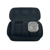 Lightweight Hard Shell Two Watch Case with Hidden AirTag Holder,
