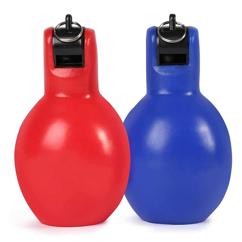 Perfeclan Portable Squeeze Whistle, Outdoor Sports Loud Sound Gift Equipment