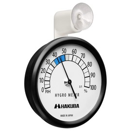 HAKUBA KMC-83 Camera Storage Analog Hygrometer C-83 with Arm Type Suction Cup for Easy Viewing