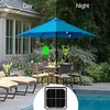 Yaheetech 7.5FT Solar Umbrella LED Lighted Patio Umbrella Waterproof &