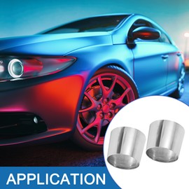 A ABSOPRO Mandrel Exhaust Bend Elbow Pipe 3.5"-4" OD SS304 Stainless Steel (Set of 2)