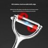Kartoffelschäler Y-förmiger Gemüseschäler, Premium Kitchen Ultra Sharp Fruit Peeler, Imitationszinklegierungsschäler