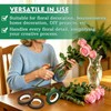 SOCNITC 8 Rolls Floral Tape, 1/2" by 240 Yard Brown
