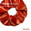 Velvel Scrunchie, Orange 2pcs