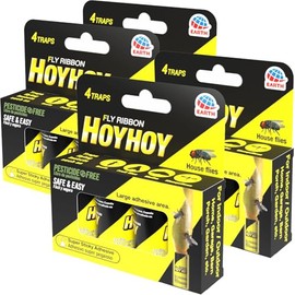 HOY HOY Fly Ribbon - Multi-Insect Catcher for Home & Garden, Super Sticky, Long Lasting (1)