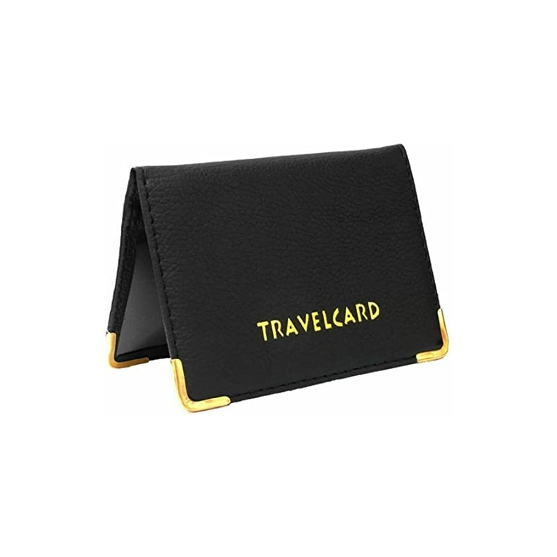 HITHIKA - New Leather Oyster Travel Card Bus Pass Holder