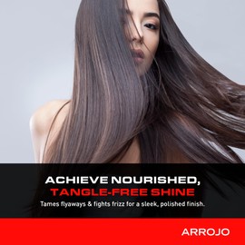 Arrojo Elixer Defrizzing Curl Gel, 6 fl oz – Color-Safe, Protein-Rich Straight & Curly Hair Gel with Gensing - Paraben-Free & Sulfate Free & Cruelty-Free Oil for Shiny, Freeze-Free Hair