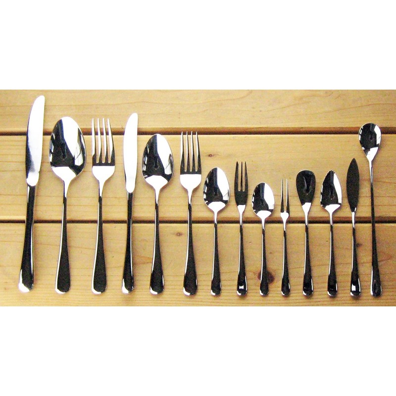 Nagao TOWA Dinner Cutlery Set, 6 Pieces, 18-8 Stainless Steel,