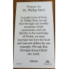 'Prayer to St. Philip Neri' prayer cards (pack of 4)