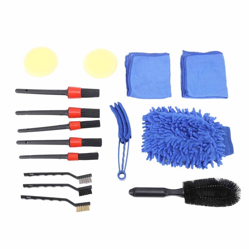 Car Cleaning Brushes Kit Highly Efficient Reliable Versatile Rugged Car
