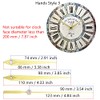TIKROUND Youngtown 12888 Snap in Type 4.5mm Hour Shaft Length