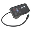 Electric Bike Power Display Meter Waterproof 5 Pin Interface ABS