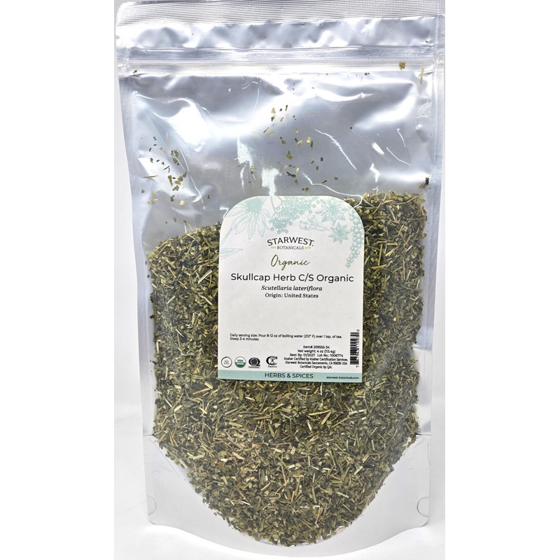 Organic Scullcap Herb C/S