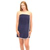 Allure Bath Fashions Supersoft 100% Cotton Shower Wrap Wearable Bath