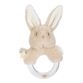 Little Dutch Baby Bunny 8414 Ring Rattle Newborn Naturals Beige