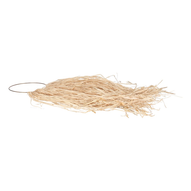 Pastoral Style Raffia Pendant Woven Wall Background Decoration for Home