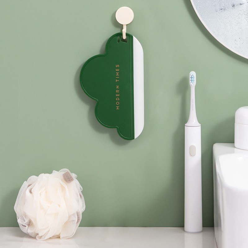 [1+1] Label J Cloud Hand Squeegee Bathroom Sink Draining Glass