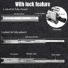 Locking Drawer Slides 20 Inch 1 Pair Heavy Duty Full