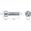HEXATON Hex Socket Head Cap Screws - M6 x 14mm