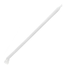 Karat C9090 7.75" Jumbo Straws (5mm Diameter), Paper-Wrapped, Clear (Case of 12000)