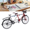 Bicycle Model Tandem Bicycle 1/10 Simulation Bike Detachable for Boys