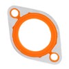 Thermostat Water Neck Housing Gasket Aluminum Silicone Replacement for CHEVY
