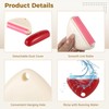 6 PCS Reusable Lint Rollers, Portable Triangle Lint Roller with